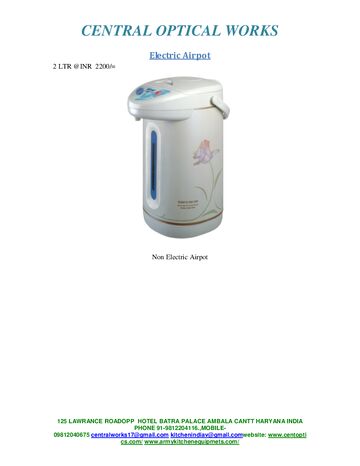 Catalogue cover