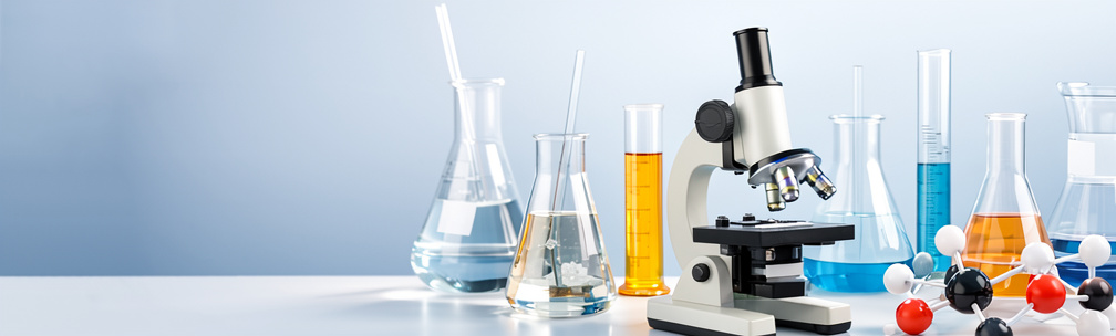 Modern science laboratory equipment